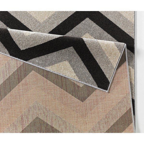 Crni tepih Chateau Chevron, 70x140 cm-image-3