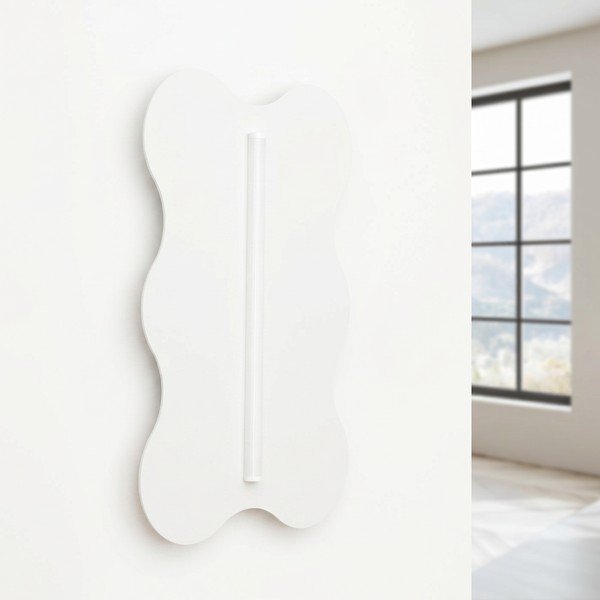 Bijela metalna zidna lampa KLOVER – Thoro-image-3