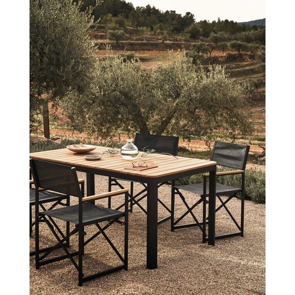 Vrtni blagovaonski stol 100x200 cm Bona - Kave Home-image-3