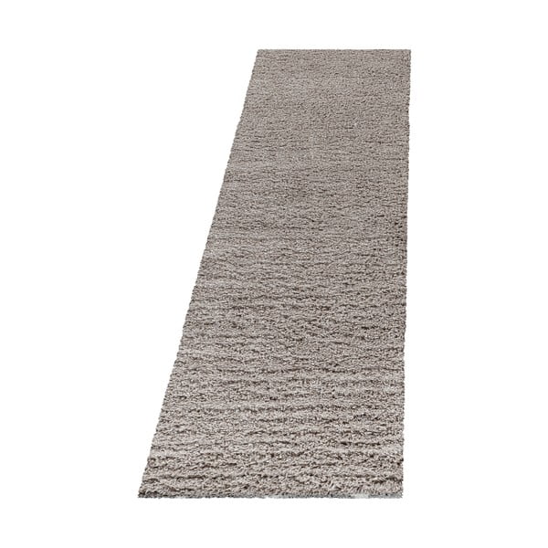 Svjetlo smeđa staza 80x250 cm Fluffy – Ayyildiz Carpets