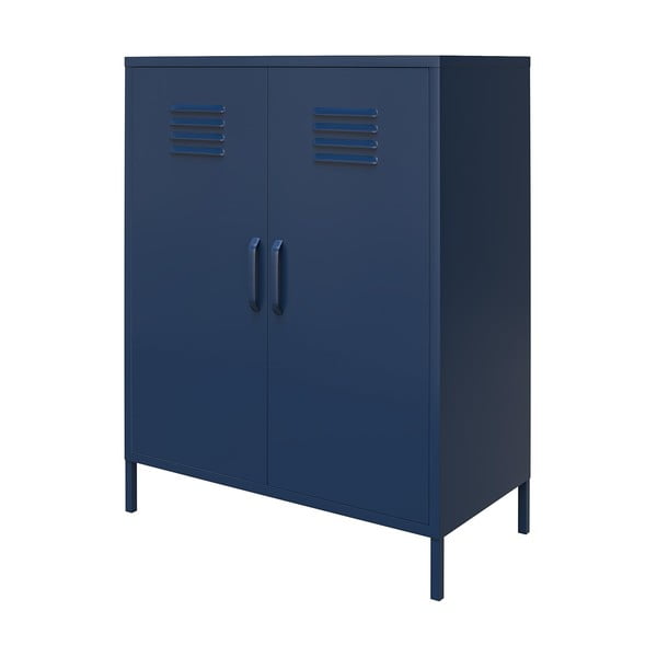 Plavi metalni ormarić 80x102 cm Bradford - Queer Eye-image-4