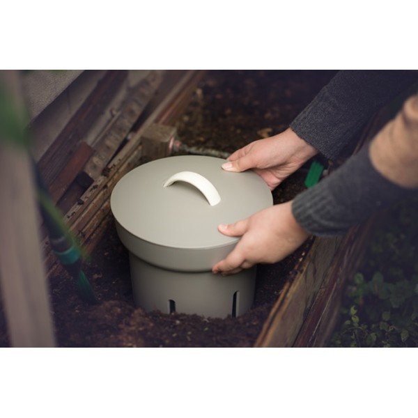 Smeđe-sivi komposter – Plastia-image-1