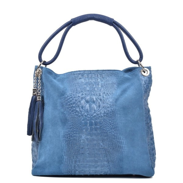 Luisa Vannini Zunna plava kožna torbica