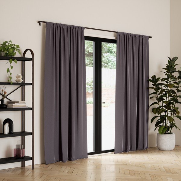 Tamnosive zavjese za zamračivanje u setu od 2 kom 132x213 cm Twilight - Umbra-image-1