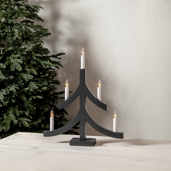 Tamno sivi božićni svjetlosni ukras Pagod – Star Trading-image-1