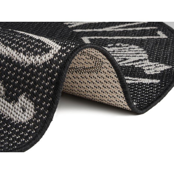 Crni dječji tepih Ragami Letters, Ø 120 cm-image-2