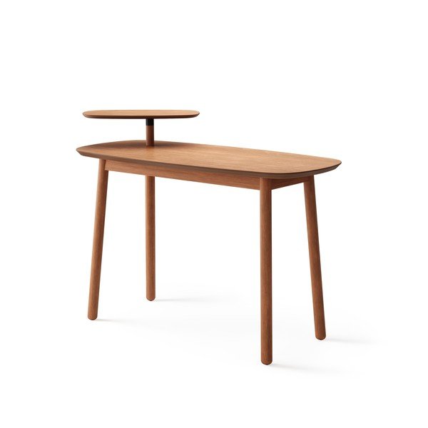 Radni stol od bukovog drveta 56x127 cm Swivo - Umbra-image-3