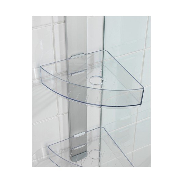 Kutna viseća polica za kupaonu Wenkoo Premium 21 x 20 cm-image-3