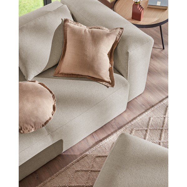 Bež kauč Blok Kave Home, 240 cm-image-1