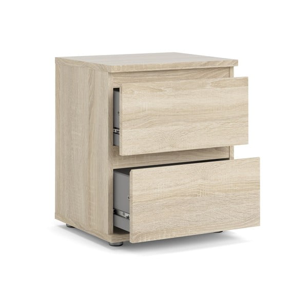 Noćni ormarić u dekoru hrasta Tvilum Nova-image-2