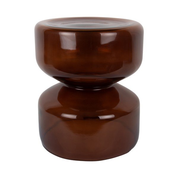 Stakleni okrugao pomoćni stol ø 35 cm Doble  – Leitmotiv