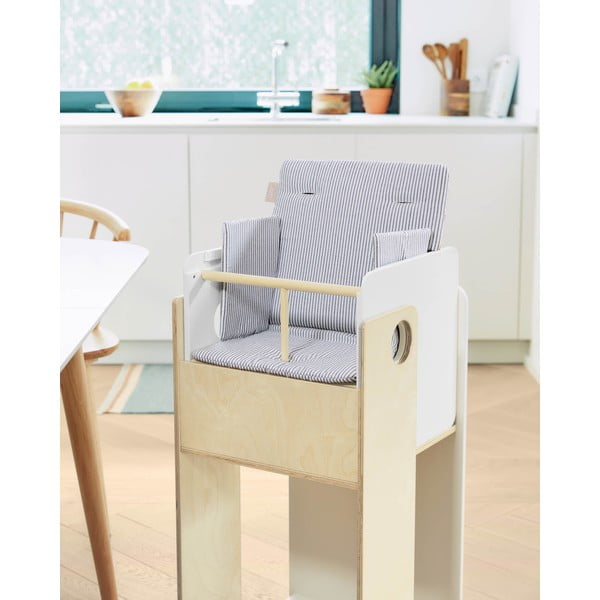 Plava dječja blagovaonska stolica Nuun – Kave Home-image-1