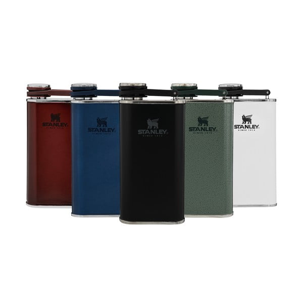 Crna pljoska od nehrđajućeg čelika 230 ml Easy-Fill Wide Mouth Flask Black – Stanley-image-2