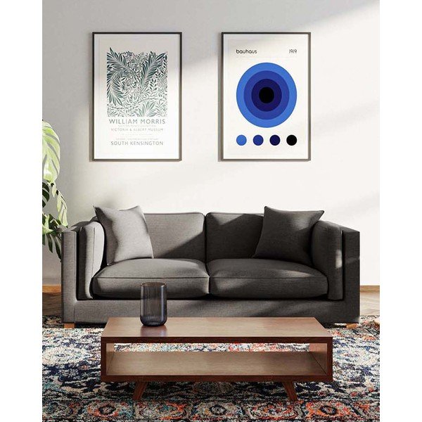 Antracitno siva sofa 235 cm Pomo – Ame Yens-image-3