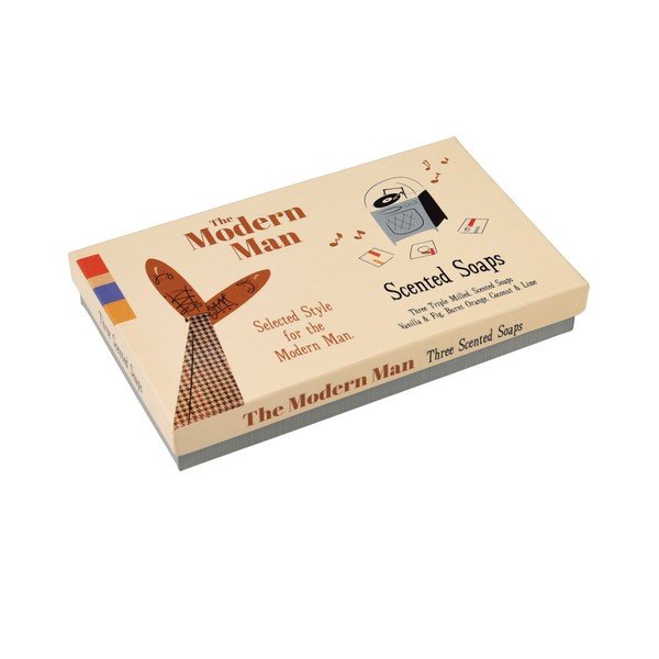 Set od 3 mirisna sapune Rex London Modern Man-image-1