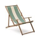 Zelena vrtna ležaljka od masivnog drveta Vilara – Kave Home