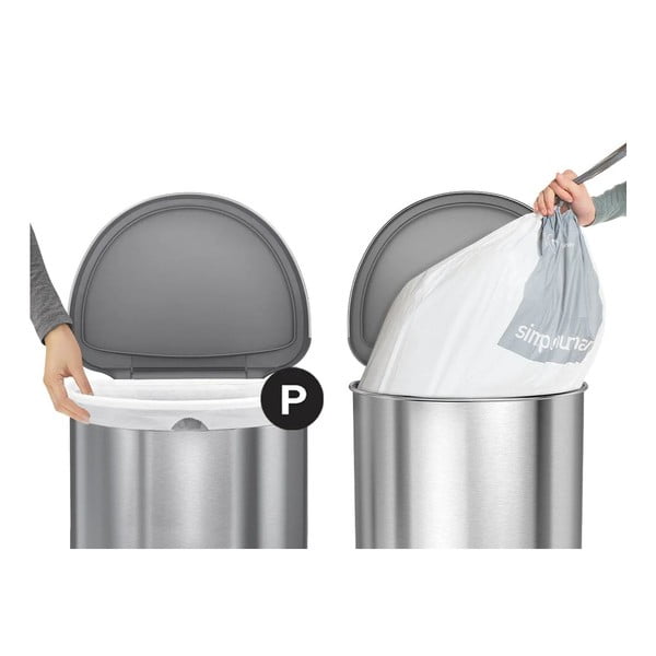 Vreće za smeće s trakom za zatezanje 20 kom 60 l P – simplehuman-image-1
