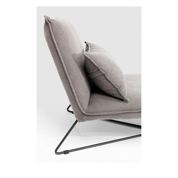 Siva ležaljka Kare Design Cornwall-image-3