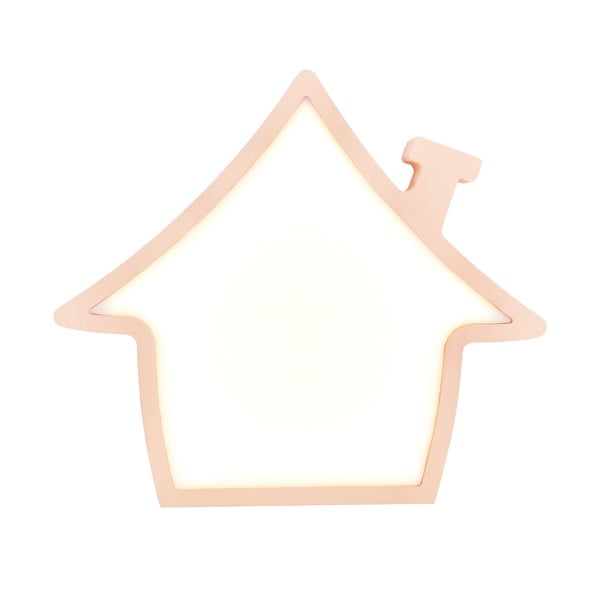 Ružičasta dječja lampa House - Candellux Lighting-image-2