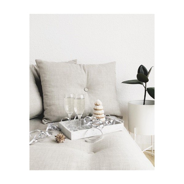 Tabure Karup Design Senza Natural Clear/Grafitno Siva-image-4