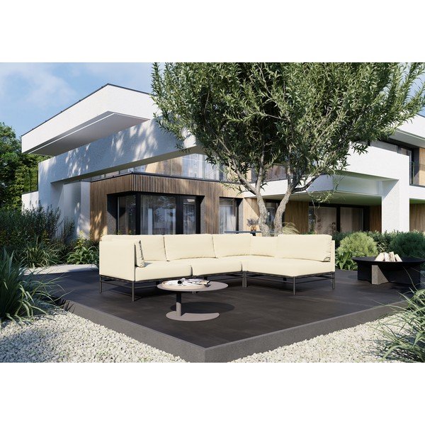 Bež vrtni modularni kauč 234 cm Dandy – Sit Sit-image-4