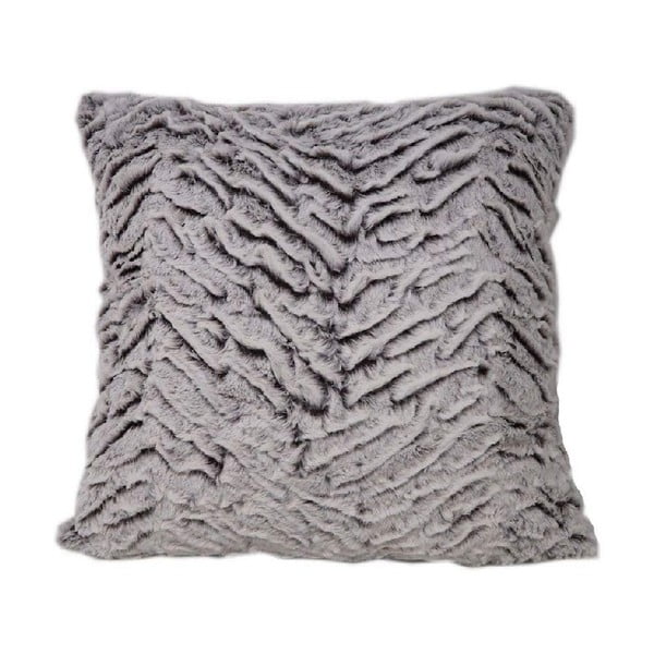 Siva jastučnica Catherine Lansfield Furry, 43 x 43 cm