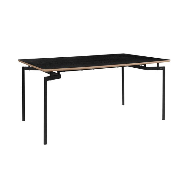 Crni blagovaonski stol 90x160 cm Alto – Støraa-image-1