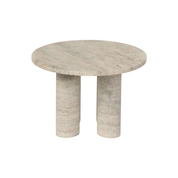 Okrugao pomoćni stol od kamenine ø 52 cm Volos – Blomus-image-2