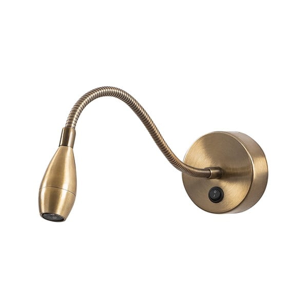 LED zidna lampa u zlatnoj boji Reading – Opviq lights