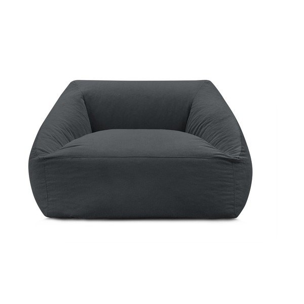 Tamno siva vreća za sjedenje od samta Lilibet – Bobochic Paris-image-2