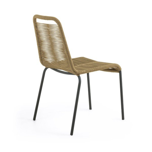 Smeđa stolica Kave Home Glenville-image-3