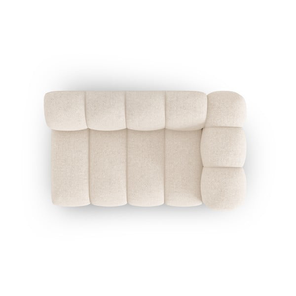Krem modularna sjedeća garnitura (s desnim kutom) Lupine – Micadoni Home-image-3