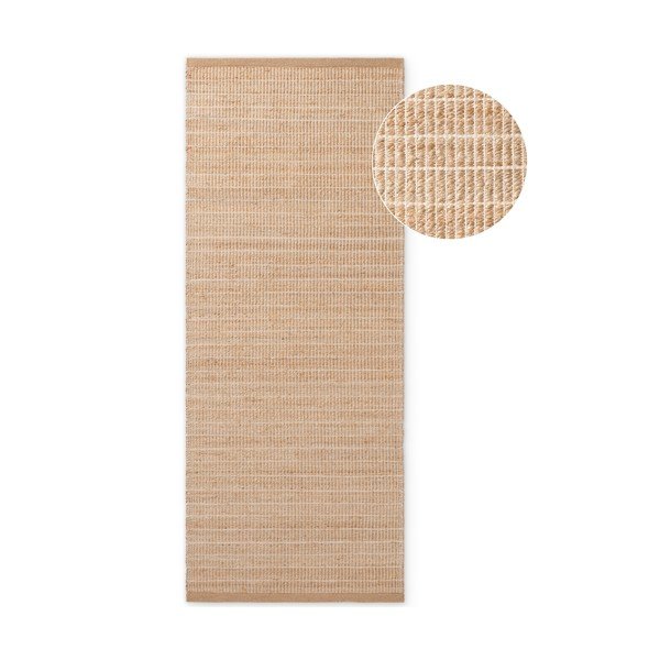 Obostrana/ručno rađena staza od mješavine jute u prirodnoj boji 80x200 cm Birka – Villeroy&Boch