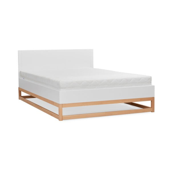 Bračni krevet od punog borovog drveta SKANDICA Karin, 140 x 200 cm-image-4