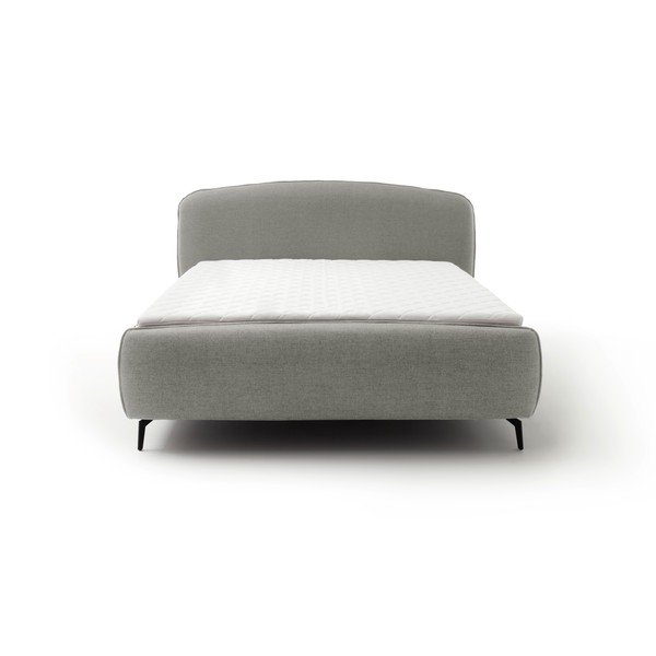 Svijetlo sivi boxspring krevet 180x200 cm Imola – Meise Möbel-image-3