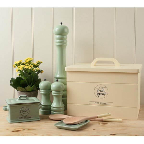 Zeleni mlin za papar od gumenog drva T&G Woodware Capstan, 15 cm-image-1