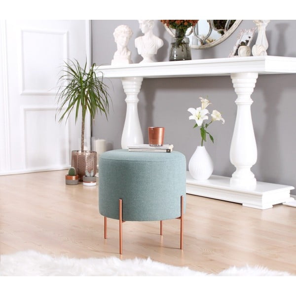 Svijetlo plavi tabure Copper – Artie-image-1