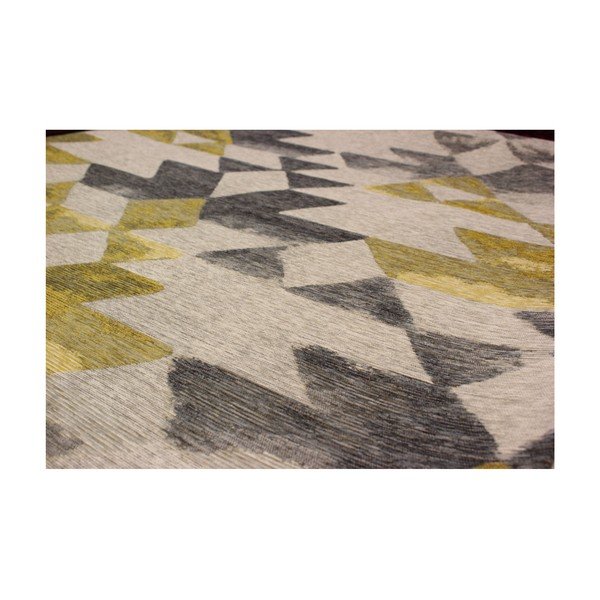 Tepih Tria Grey / Yellow, 160 x 230 cm-image-1