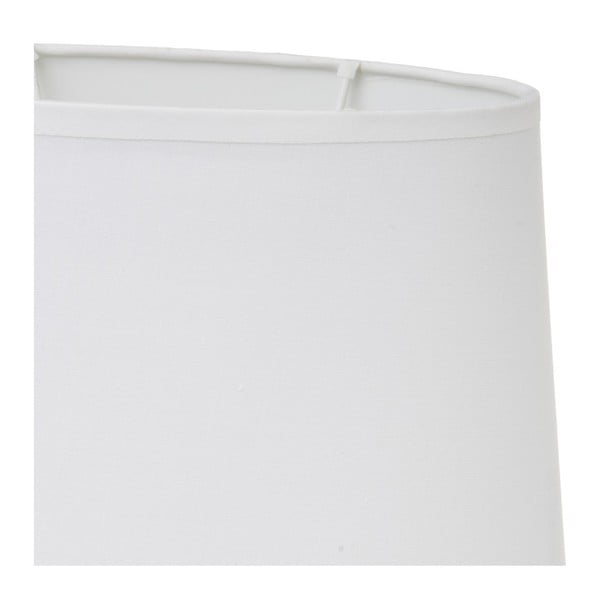 Bijela stolna lampa keramička s tekstilnim sjenilom (visina 30 cm) – Casa Selección-image-4