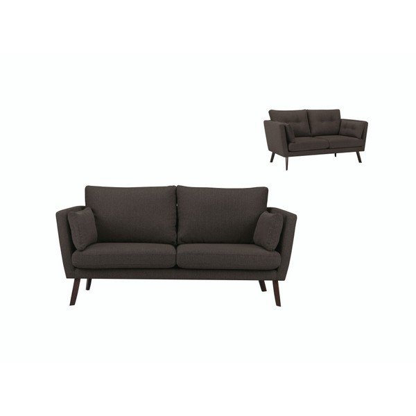 Smeđa trosjeda kauč Mazzini Sofas Elena-image-2