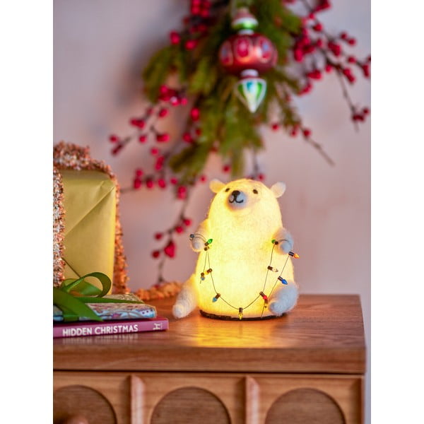 Bijeli svjetlosni ukras Wally – Bloomingville-image-1