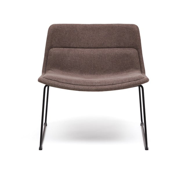 Smeđa fotelja Zahara – Kave Home-image-2