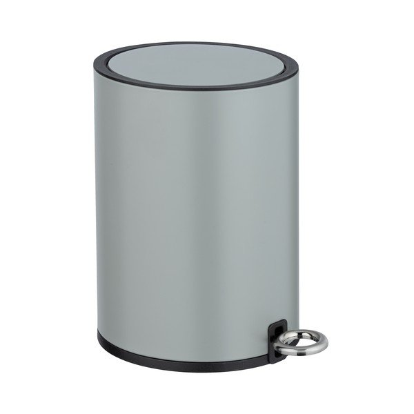 Mat sivi koš za smeće s pedalom Wenko Nant, 3 l-image-1