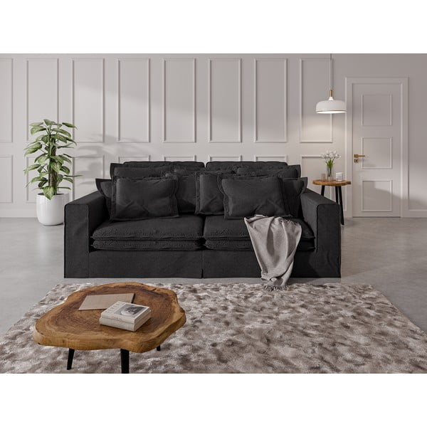 Crna sofa 236 cm Nora – Ropez-image-1
