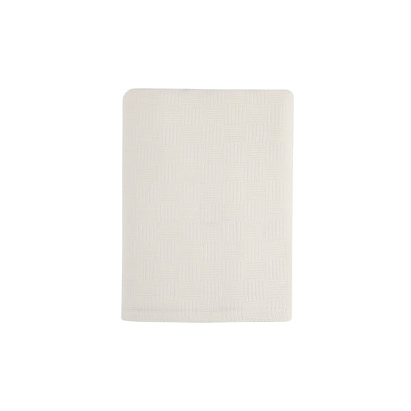 Lagani pamučni prekrivač Pique Cream, 200 x 240 cm-image-3