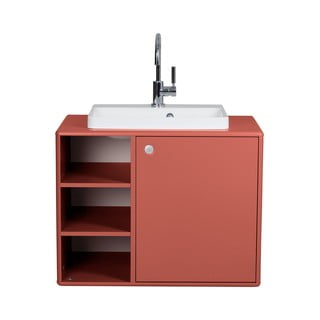 Crveni ormarić ispod umivaonika 80x62 cm Color Bath - Tom Tailor for Tenzo