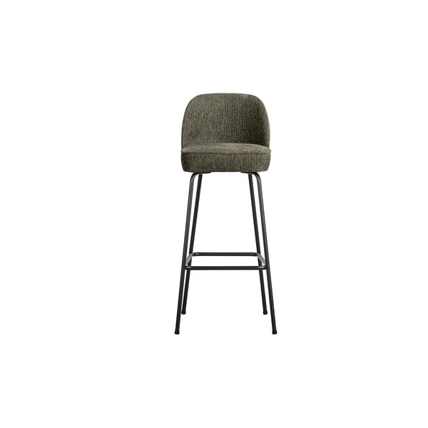 Siva baršunasta barska stolica 103 cm Vogue – BePureHome