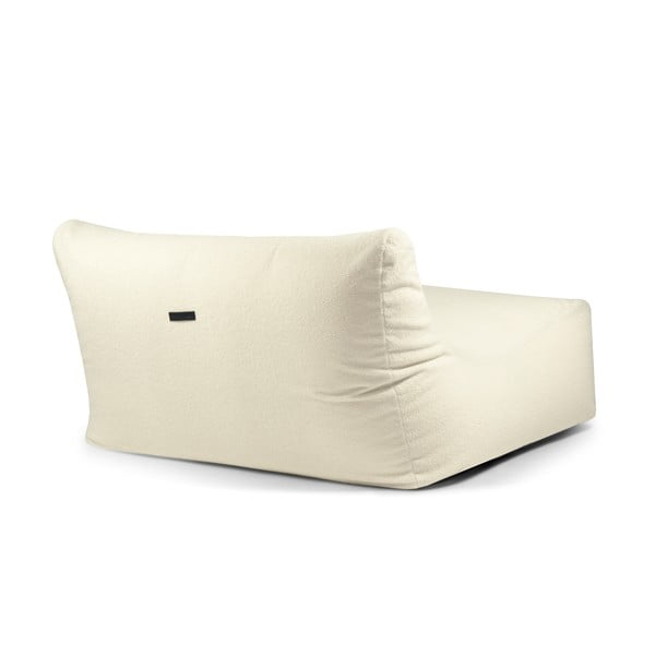 Krem vreća za sjedenje od bouclé tkanine Sofa Lounge – SLOWDOWN-image-4