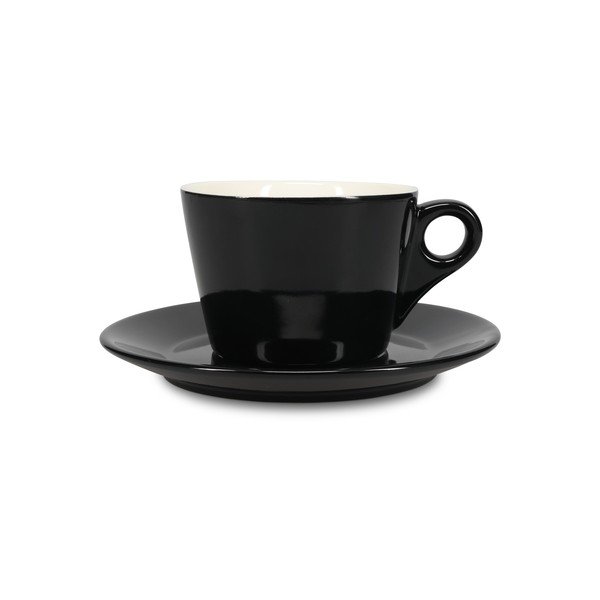 Crni porculanski čajni tanjurić ø 16,5 cm Barista – BonBistro-image-2