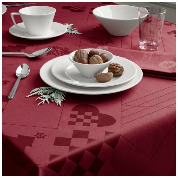 Stolnjak s božićnim motivom od damasta 150x220 cm Natale – Rosendahl-image-2